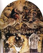 El Greco The Burial of Count Orgaz oil